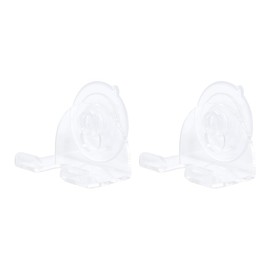 Outanaya Estante para Maquinillas de Afeitar 2 Soportes Ventosa Fuerte Transparente para C