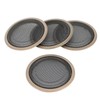 4Pcs Inner Door Horn Frame Car Speaker Audio Panel Cover