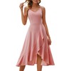 DRESSTELLS Cocktail Dress for Women, Formal Wedding Guest Bridesmaid Fit