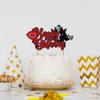 Seyal® - Decoración para tarta de feliz cumpleaños de vampiro