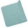 Shower Mat, 48 x 48 cm, Square Bath Mat, Machine