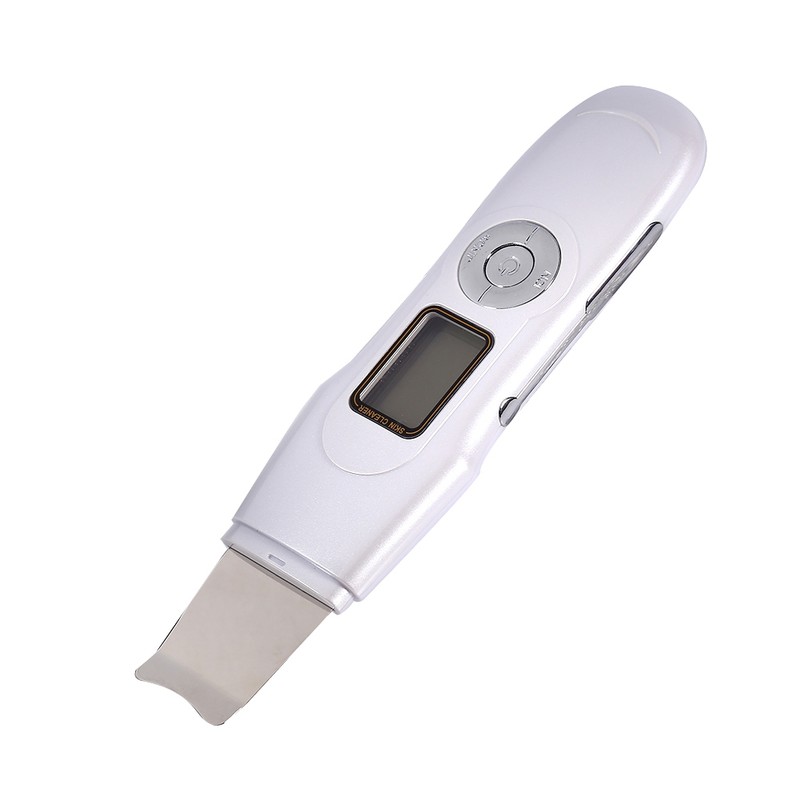 Rechargeable Ultrasonic Facial Skin Pore Clean Scrubber Exfoliator Beauty Machine