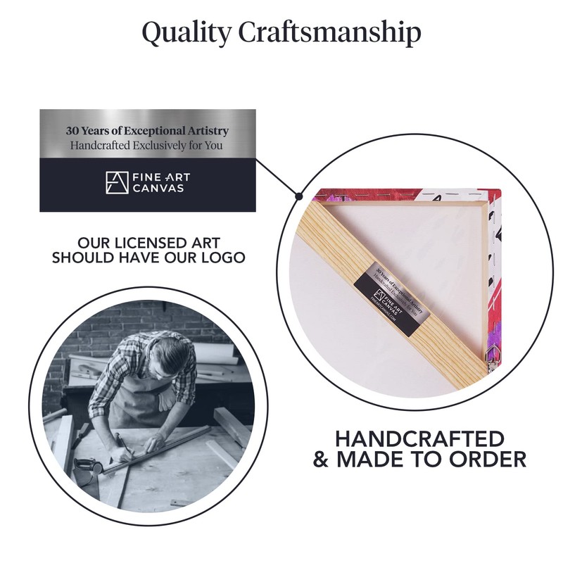 Fine Art Canvas Cascade III Canvas Wall Decor by Artist