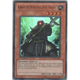 Yu-Gi-Oh! - Karakuri Muso MDL 818"Haipa (STOR-EN083) - Storm of Ragnarok - 1st Edition - Ultra Rare