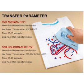 Handmade University of Tennesse Vols heat transfer IRON ON vinyl decal set of 2 stickers - 6 IN, White