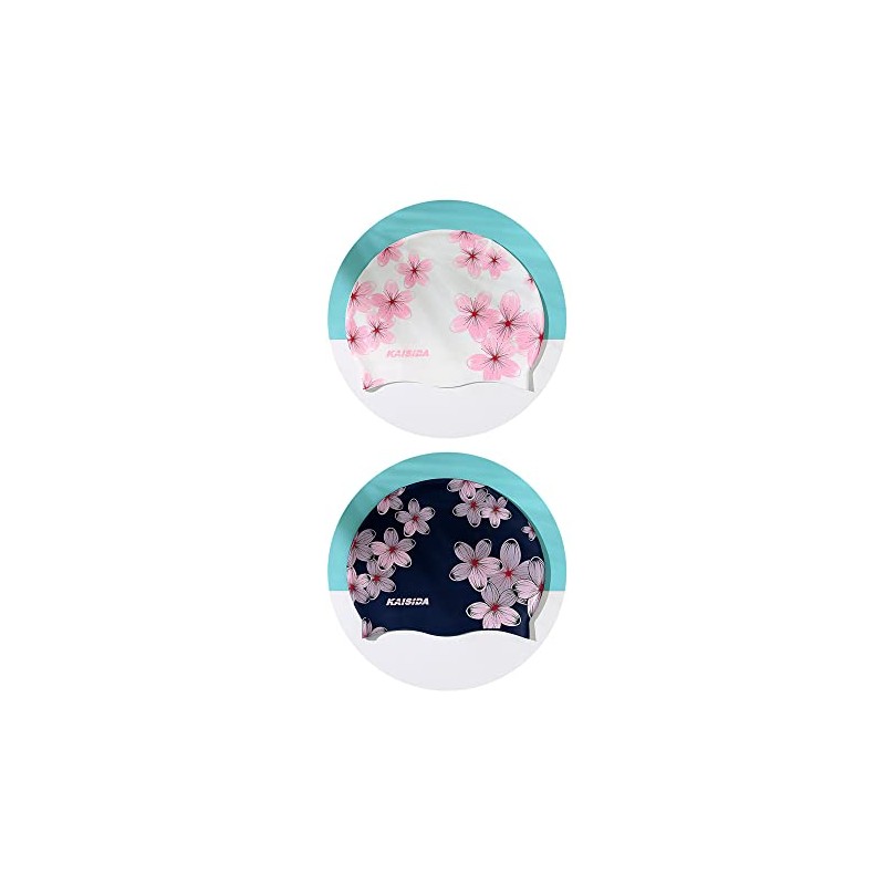 Gorro de natación de silicona para mujer, antideslizante, impermeable, para