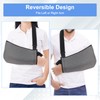 Fasola Arm Sling Shoulder, Adjustable Arm Strap with Breathable Mesh