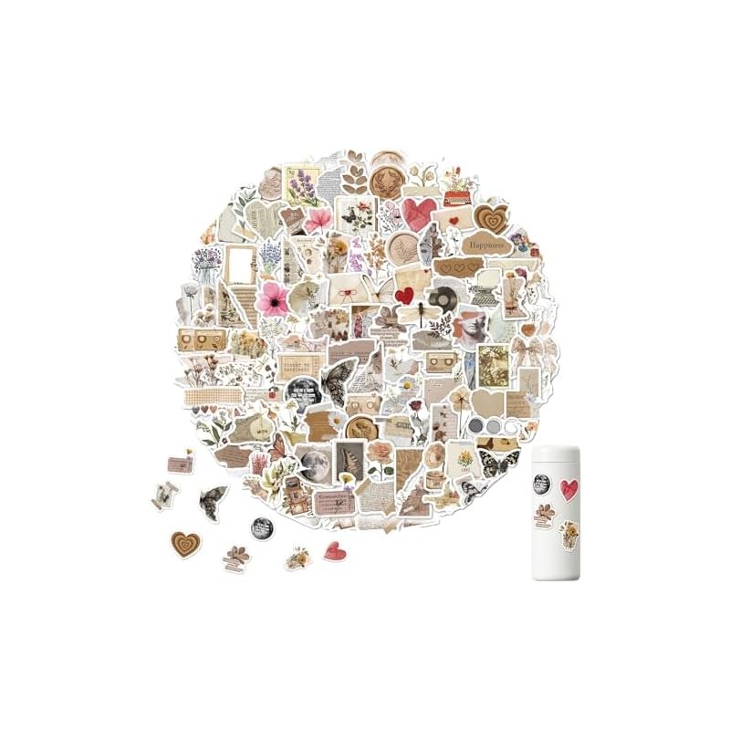 Stickers Aesthetic, Vintage Pegatinas, Pegatinas Scrapbooking, Pegatinas Aesthetic (240)