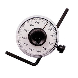 ANCLLO 1/2 inch Adjustable Drive Angle Gauge Torque Wrench Meter Measure Car Garage Tool