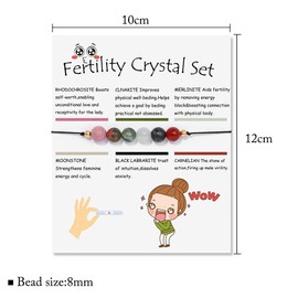 Fuqimanman2020 6mm Spiritual Crystal 7 Chakra Stretch Bracelet Natural Stone Meaning Cards Quartz Amethyst Reiki Beaded for Women Men for Anxiety Relief Jewelry-A