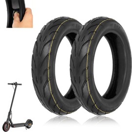 RidTianTek 9 inches 9x2 Tubeless Tire for 8.5 inch Original Tyres for Xiaomi Mi3/M365/Pro/Pro2/Gotrax GXL/XR/V2/Hiboy S2, Front or Rear Replacement Rubber Tires for Electric Scooter (2 Pack)