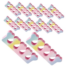 FRCOLOR High Density Eva Toe Separators for Women 30pcs Manicure Toe Separators for Nail Art Pedicure Tool