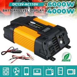 Unbranded 400W Solar Panel Kit Battery Charger & 100A Controller For Car Van Caravan Boat - Only 6000W Inverter
