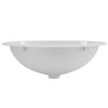 Tough Grade Single Bowl Sink | Bathroom Sink | White