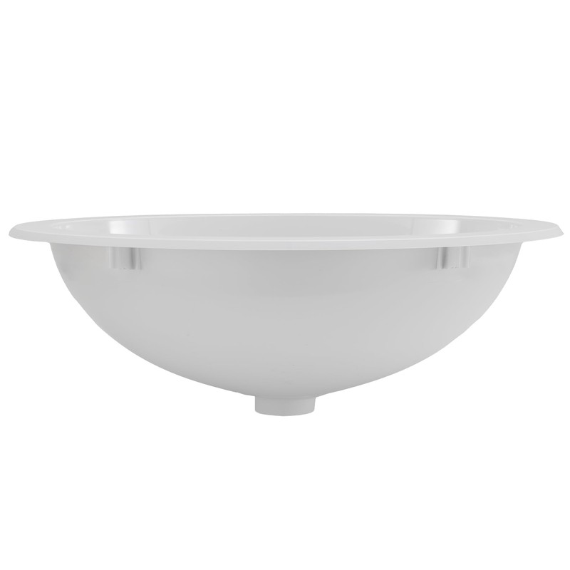 Tough Grade Single Bowl Sink | Bathroom Sink | White