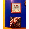 Lote De 5 Pines De Olimpiadas De Estados Unidos 2004