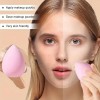 51pcs Brochas Maquillaje Profesional Esponjas Neceseres