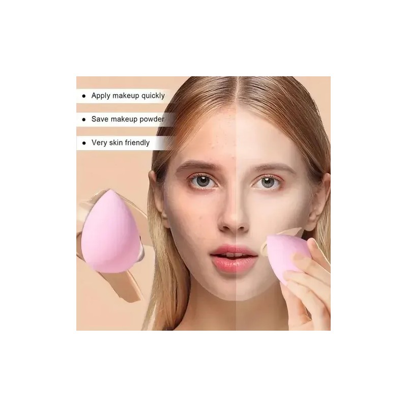 51pcs Brochas Maquillaje Profesional Esponjas Neceseres