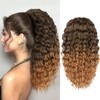 Curly Ponytail Extensions with Drawstring for Black Women Curly Clip