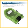 BULLSPANN Bicycle Lock Bicycle Key Wire Lock Keyless Number Lock