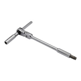 T-Handle Ratchet Driver Set – Vega 1/4 Hex Bit Ratchet Set. Compact and Versatile Magnetic Ratchet for Tight Spaces, Ideal for DIY, Automotive, and Mechanical Projects