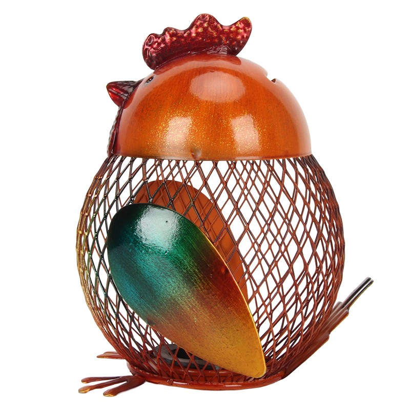 Kids Piggy Bank Cute Chick Style Colorfast Metal Stable Base