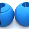 2pcs Dumbbell Grips Thick Silicone Barbell Grips Weight Bar Grips