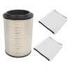 Engine & 2 Air Filters P606720 P606555 Compatible with Volvo