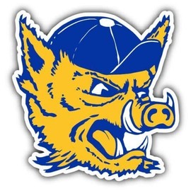 Decal Vinyl Sticker Texas A&M Kingsville Javelinas Vinyl Durable for Bumpers, Helmets, Laptops, Water Bottles, Lockers (3" Longest Side)