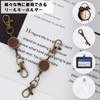 LanFly Reel Keychain, Reel Strap, Extendable, 13.8 inches (35 cm),
