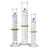 EISCO Premium Graduated Cylinder Set - 50mL, 100mL & 250mL