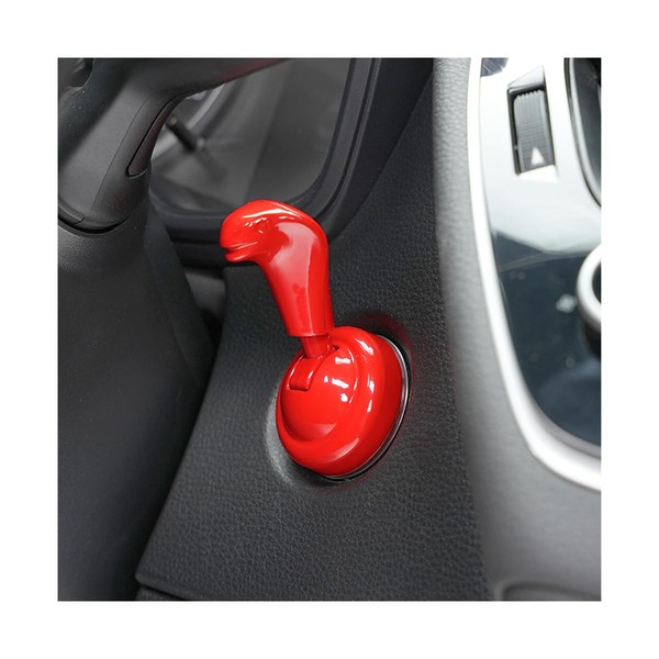 FALVFUN Car Joystick Push Start Button Cover, Cool Zinc Alloy