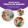 Outward Hound Double-Tuff Stuffable Dog Toy, Medium 4-Inch Green -