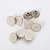 20 Sets 17mm Replacement Jeans Buttons Pants Metal Button Snap