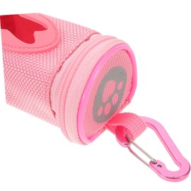 LALAFINA Dispensador de Bolsas para Perro Resistente con Apertura Grande y Clip Porta Bolsas para Correa Fácil de Usar Gran Capacidad para Paseos al Aire