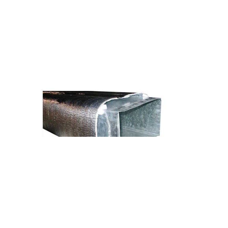 R-8 HVAC Duct Wrap Insulation Reflective 2 Sided Foam Core