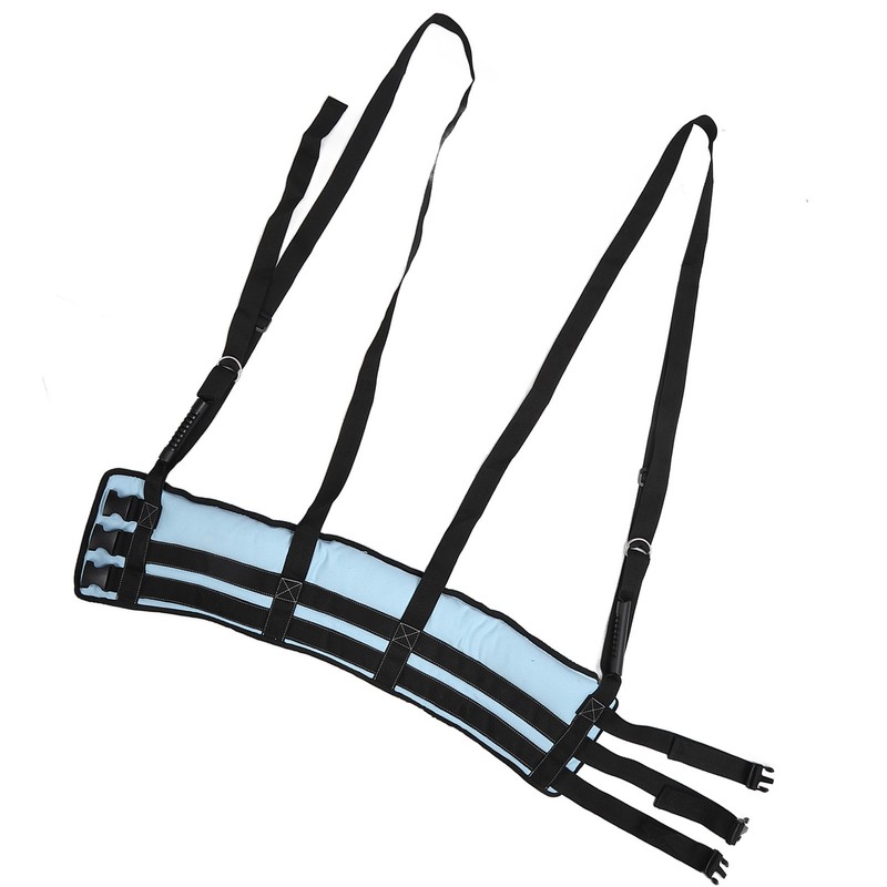 Lumbar Belt Thickened Canvas Cotton Back Lumbar Suspension Straps Back