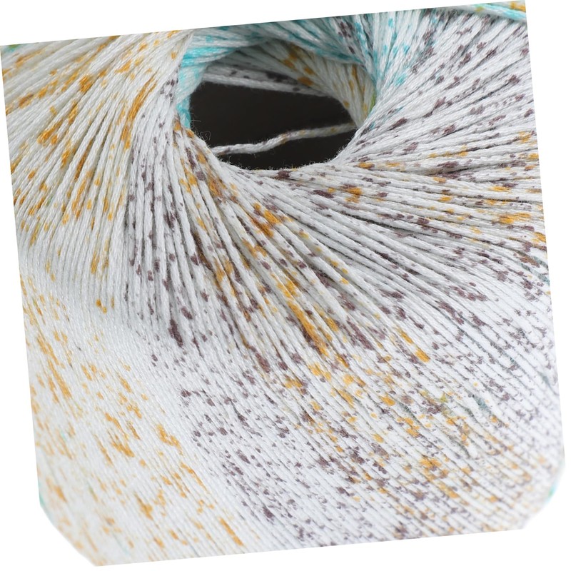 Operitacx 1 Roll Soft Cotton Crochet Yarn for DIY Knitting