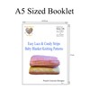 Knitting Patterns for Baby Blankets x 2, Easy Lace &