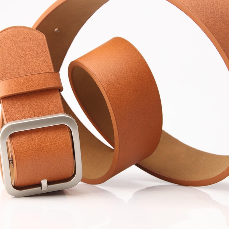 eYLun Womens Leather Belt Buckle Grommet Leather Waist Belts for
