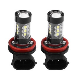 Ejoyous Bombillas LED antiniebla, 2 bombillas LED H11 H8 para faros delanteros diurnos superbrillantes, bombillas de repuesto para coches, camiones, SUV, furgonetas