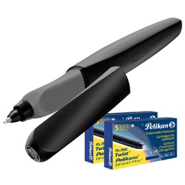 Twist R457 Rollerball Pen Black + 2 KM/B Blister Pack