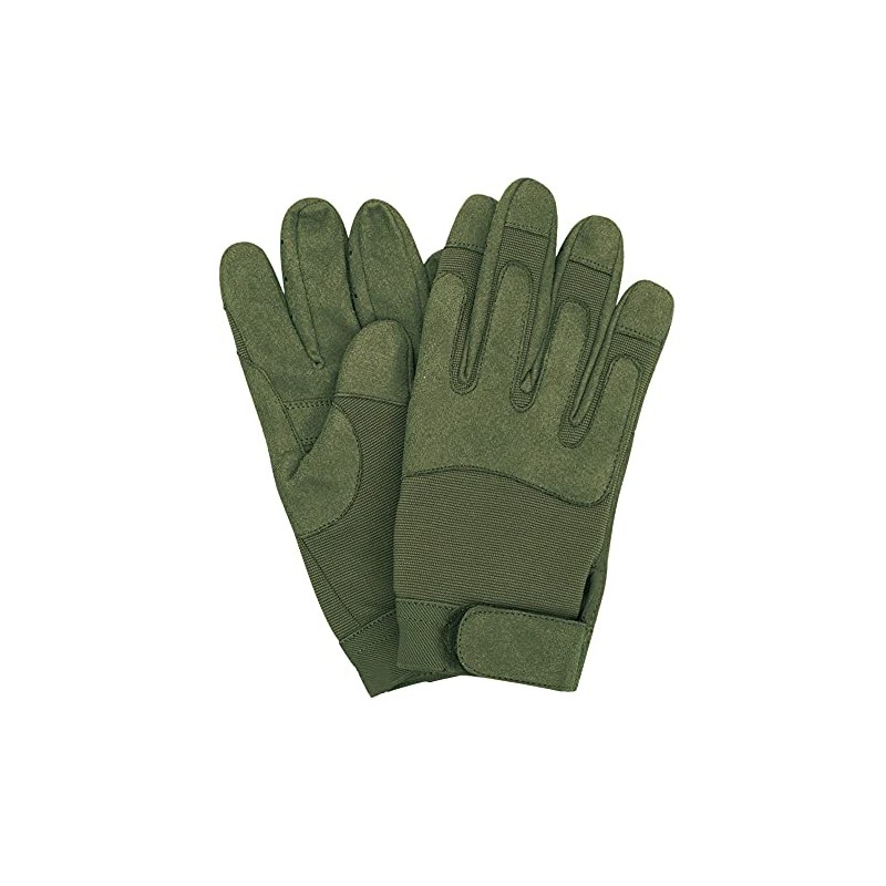 Outdoor Airsoft Gloves (X-Large, Olive Green)
