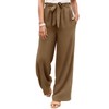 NIMIN Womens Work Pants Elegant High Waisted Wide Leg Pants