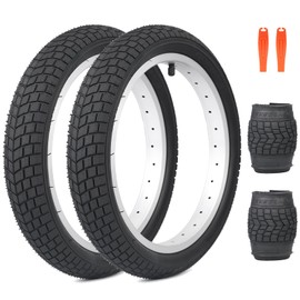 ZUKKA 12/14/16 x 2.125 Bike Tire Kids Bike Tire Folding Replacement Tire for Kids Bike Balance Bike Scooter