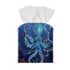 Pzuqiu Octopus Square Tissue Box Cover Facial Paper Cover for