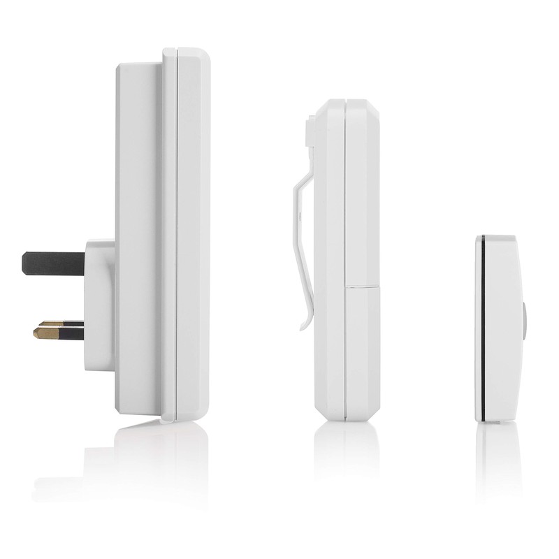 Byron DB312 30m Wireless Portable and Plug-In Door Chime Kit