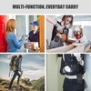 KATOLK Dual Phone Holster, Large Smartphone Pouch, Belt Clip Tool
