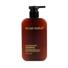 THE HAIR METHOD, Nourishing Shampoo, Vitamina B y Proteína de Arroz, Hidratación Profunda, Brillo y Suavidad, 370ML