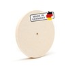 Polishing Wheel for Felt Sanding Block (95% Wool) with Hole,